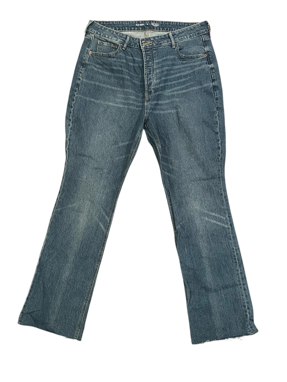 LIKE NEW - Old Navy Kicker Boot Cut Jeans, Extra High Rise, Sz 16